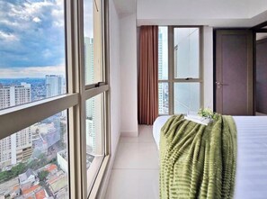 Apartemen, 2 kamar tidur, pemandangan kota | Pemandangan dari kamar