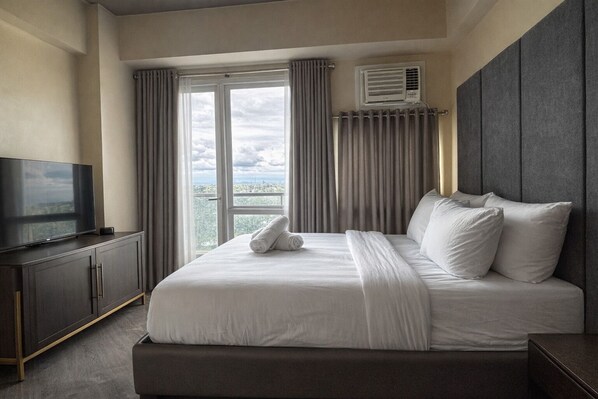 Yhteismajoitus, 2 makuuhuonetta, parveke