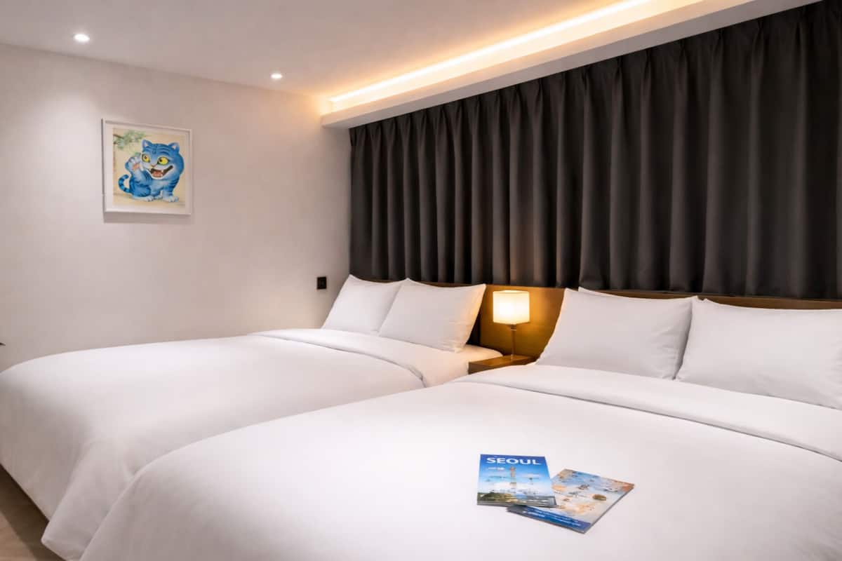 Familien-Zweibettzimmer