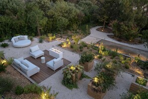 Terrace/patio - SAINT-RAPHAËL – CONTEMPORARY VILLA WITH PANORAMIC SEA VIEW AND SWIMMING POOL (ST RAPHAEL)