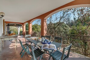 家庭别墅, 多间卧室 (Villa Eva) | 室外用餐