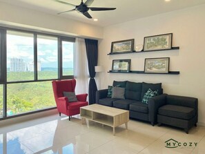 Living area - Iskandar Residence by My Cozy (Iskandar Puteri)