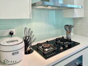 Apartamento Premier, 3 habitaciones, vistas a la montaña | Cocina privada