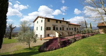 Farmhouse in Tuscany With Pool & Valley Views