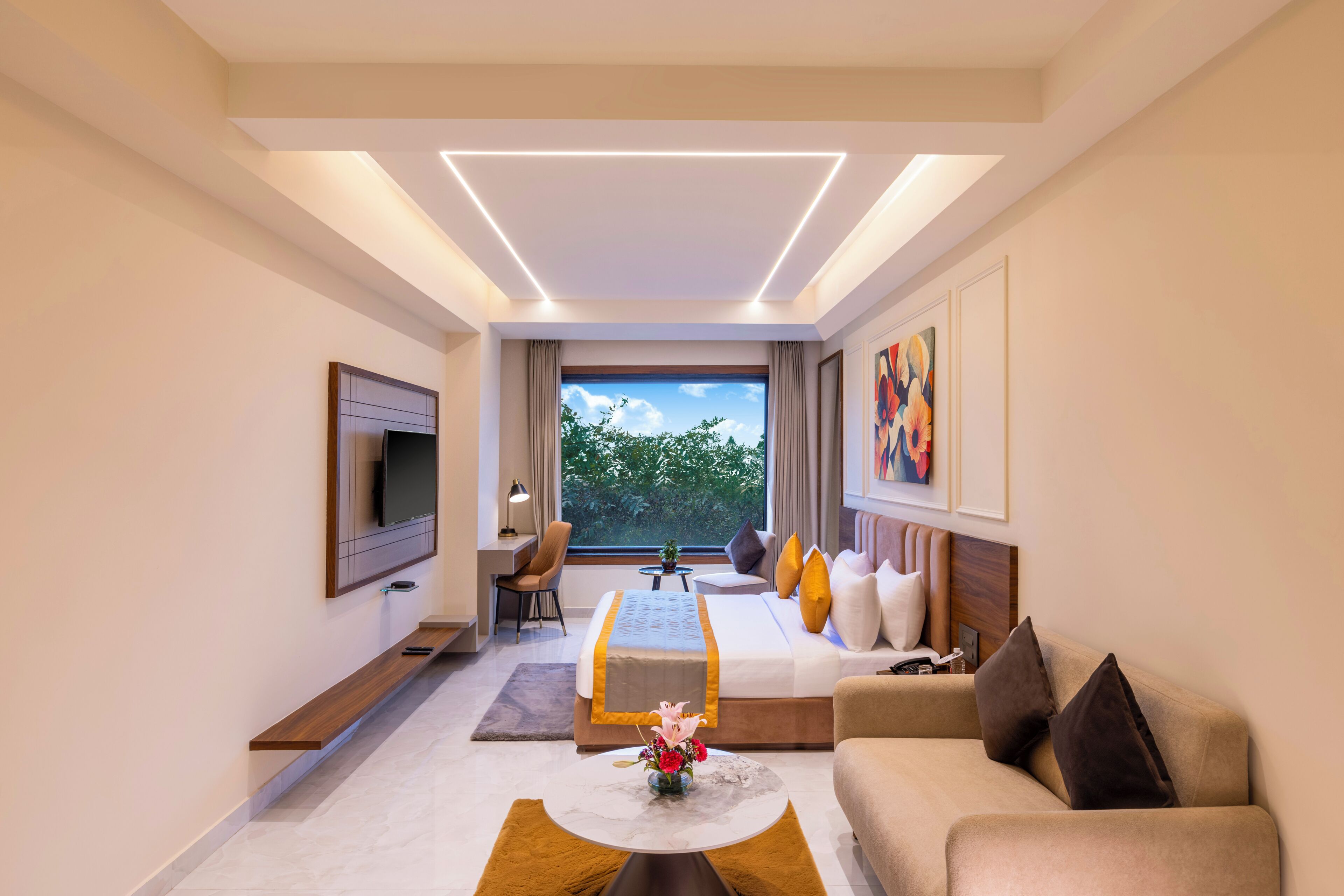 Habitación doble superior, vistas a la ciudad