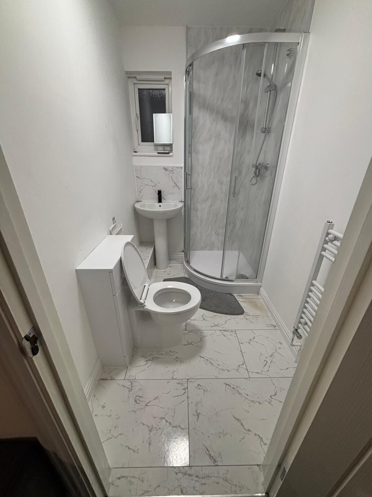 Towels, soap, toilet paper