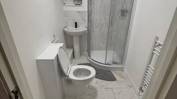 Towels, soap, toilet paper