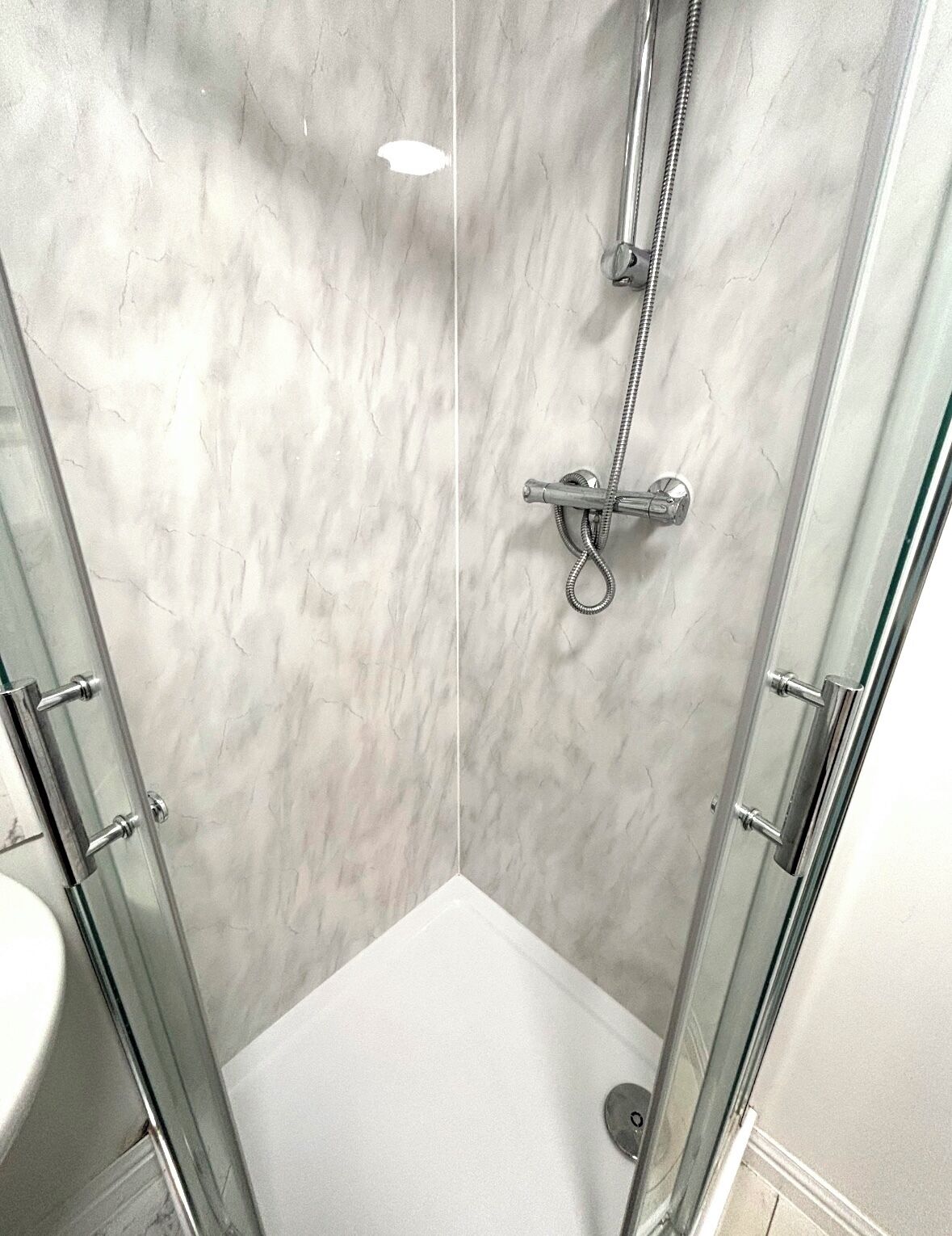 Towels, soap, toilet paper