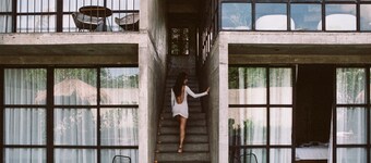 Architect-Designed Minimal Suite w/ Pool Near Uluwatu