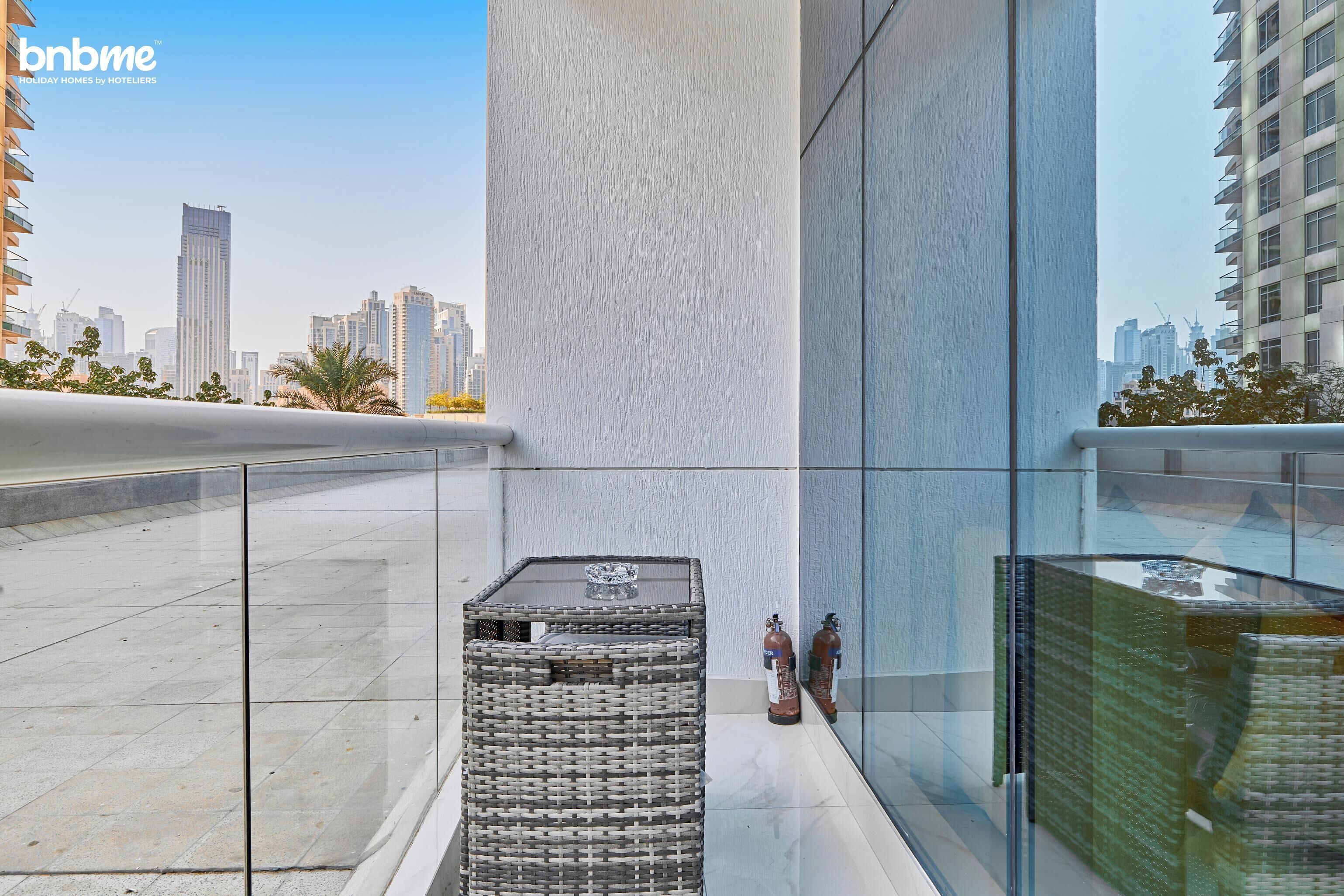 Deluxe Apartment, City View | Terrace/patio