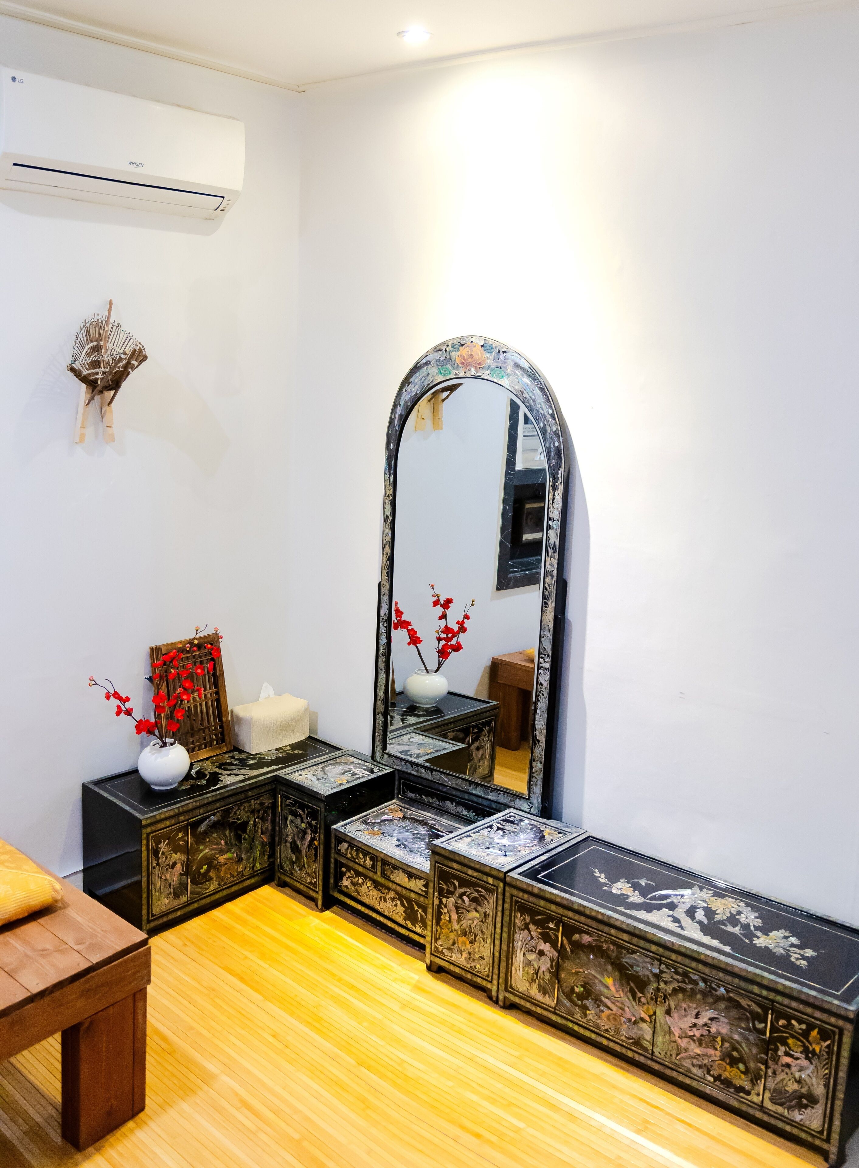 Quarto casal superluxo, vista para a cidade | Parte interna