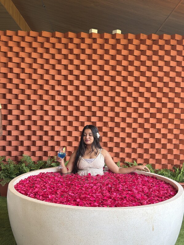 Luxury Suite, Valley View | Deep-soaking bathtub - LaFiesta Resort By Greenleaf Aqua (Alibag)