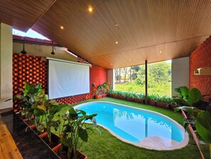 Suite, vista al patio