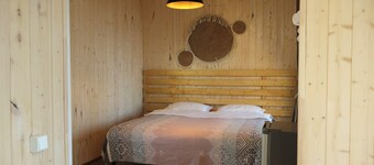 Cozy 1-bedroom villa in tranquil Almaty with mountain view