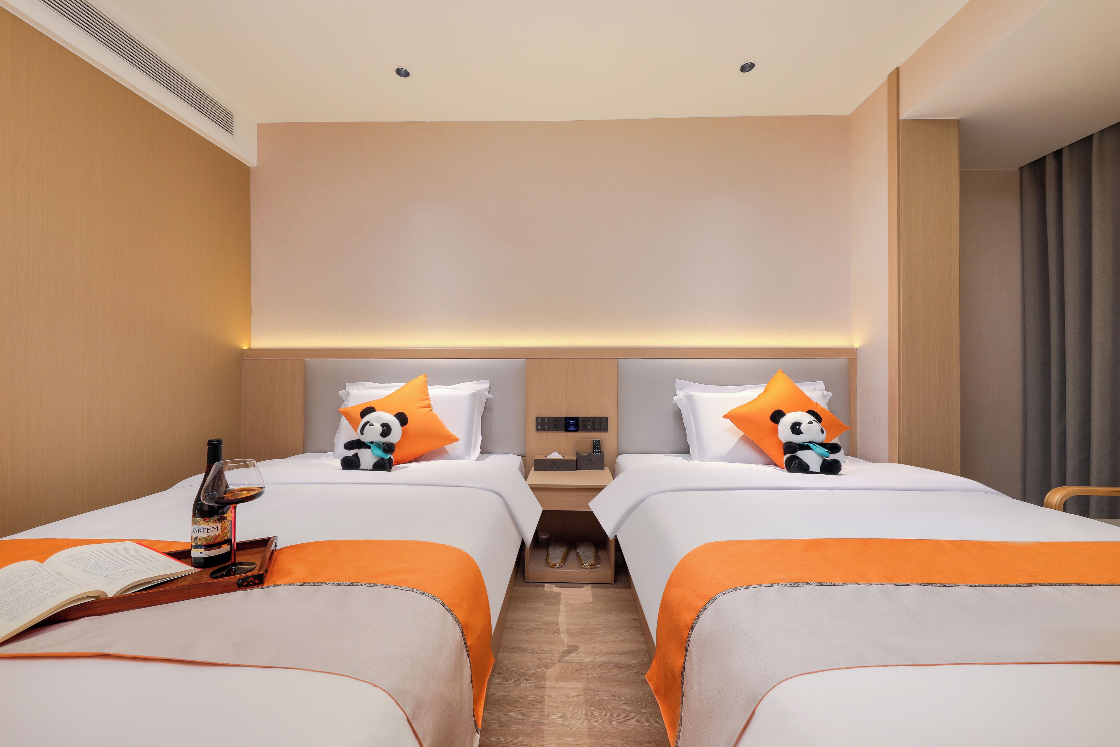 Phòng 2 giường đơn Superior, quang cảnh thành phố