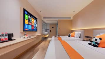 Quarto duplo superior, vista para a cidade