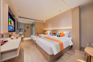 Superior Twin Room, City View - Fengyin Tianjiao Cinema Hotel (Chengdu)