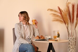Gratis frukostbuffé varje dag 