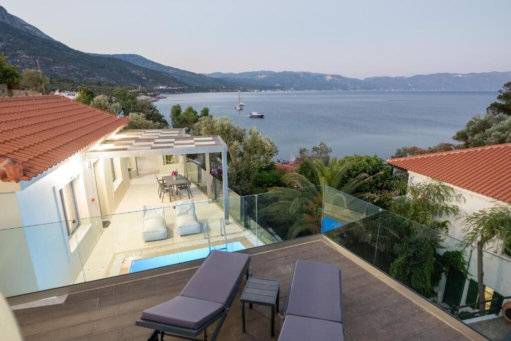 Ferienhaus, 1 Schlafzimmer, eigener Pool, Meerblick