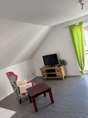 Living area - Cozy vacation apartment in rural Bahnbrücken (Kraichtal)