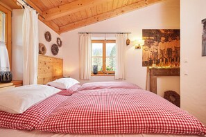 1 bedroom, bed sheets - Vacation apartment Dosbach (Reit im Winkl)