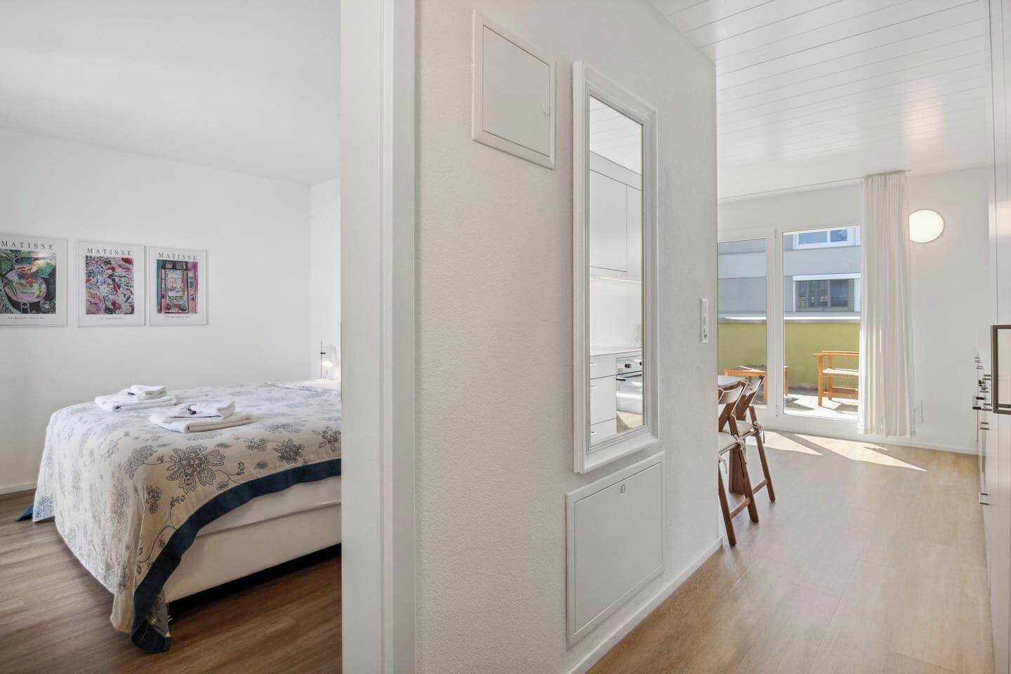 1 Schlafzimmer, Schreibtisch, Bügeleisen/Bügelbrett, WLAN