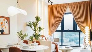 Comfort-Apartment, 1 Schlafzimmer, Nichtraucher | Wohnzimmer