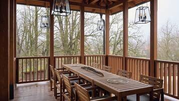 Opções para refeição ao ar livre