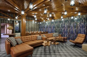 Villa | Living area | 51-inch Smart TV with cable channels, foosball - Mythos Resort Domonyvölgy (Domony)