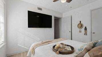 2 habitaciones, wifi gratis y ropa de cama