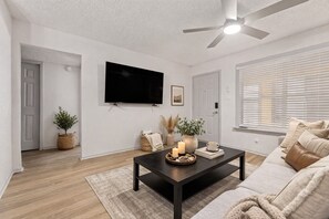Living area - Prime 2BR • Walk to AT&T Stadium (Arlington)