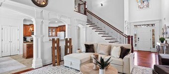 Spacious 5-bedroom house in nice and quiet Chattanooga neighborhood 