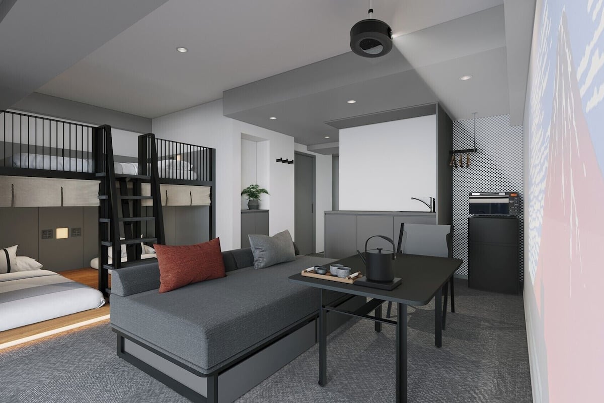 Phòng, không hút thuốc (Moderate 4 Beds)