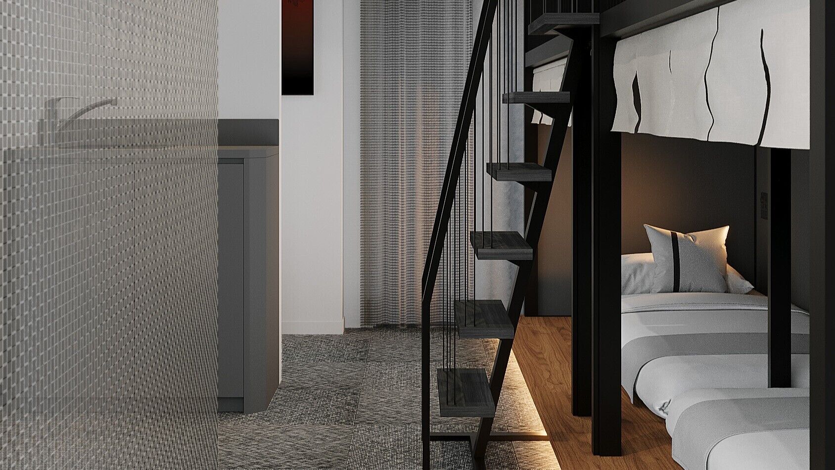 ห้องสแตนดาร์ด, ปลอดบุหรี่ (4 Beds, Japanese Style)