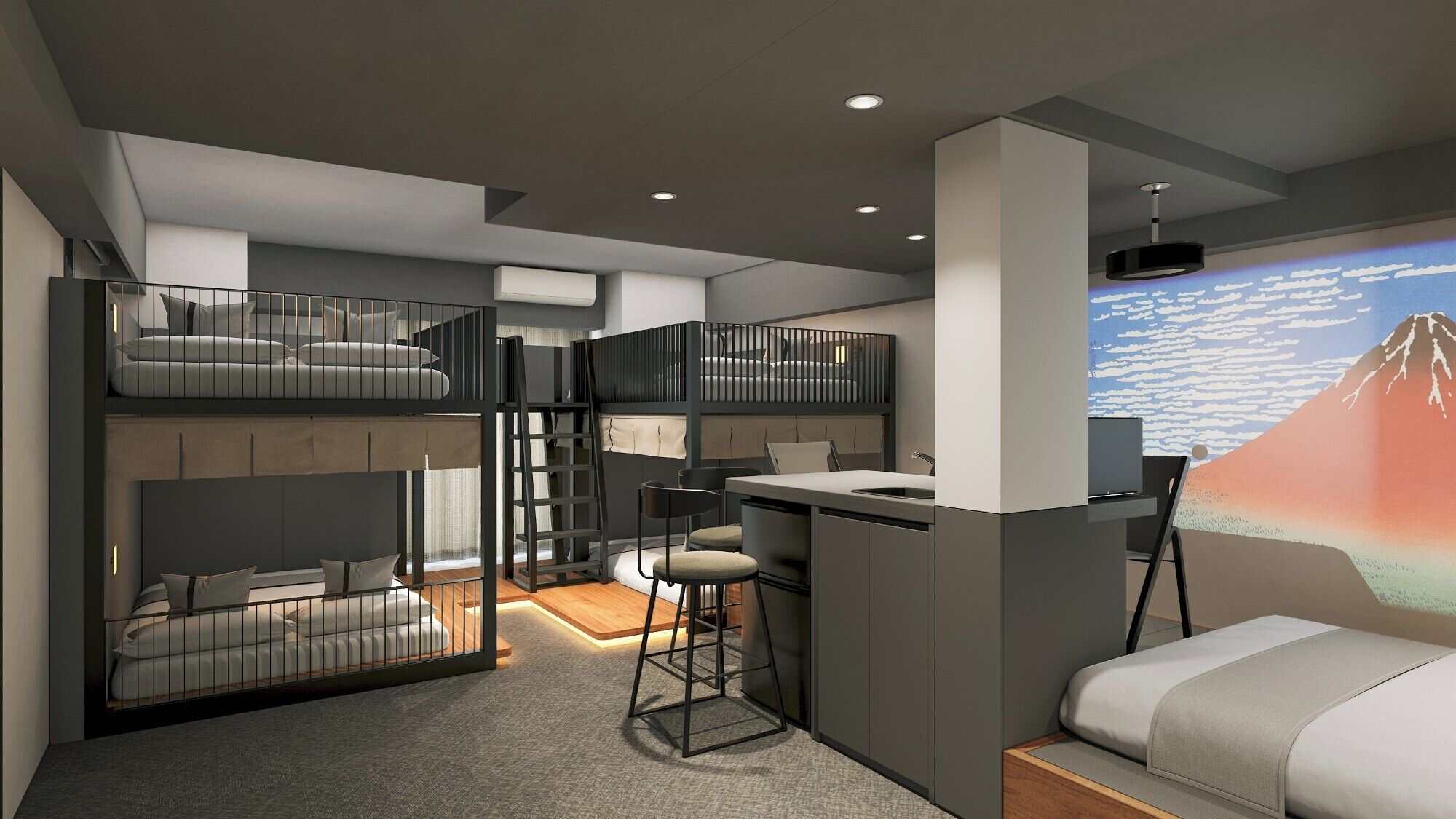 Superior 4 Beds Japanese Style, Non Smoking