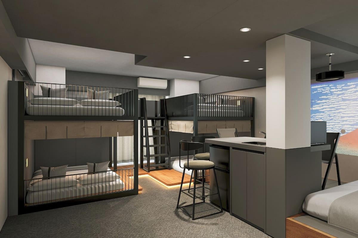 Phòng Superior, không hút thuốc (4 Beds Japanese Style)