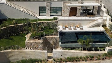 Exclusive-Villa, Meerblick | Bügeleisen/Bügelbrett, kostenloses WLAN