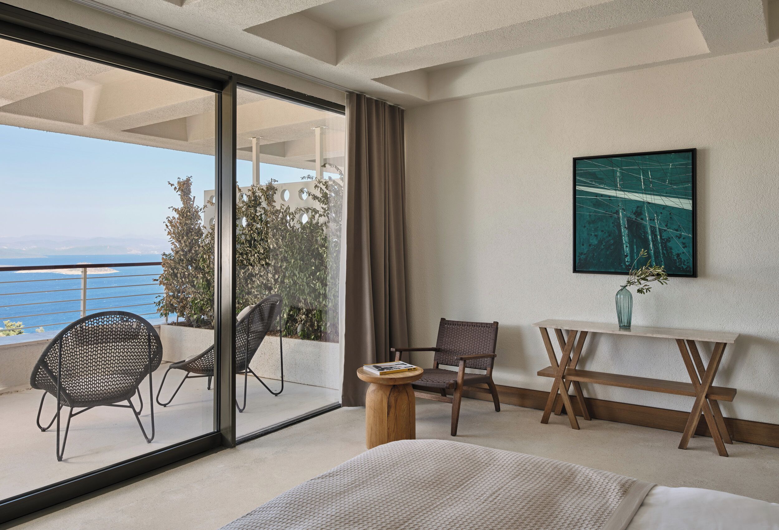 Chambre Deluxe, vue mer | Fer et planche à repasser, Wi-Fi gratuit