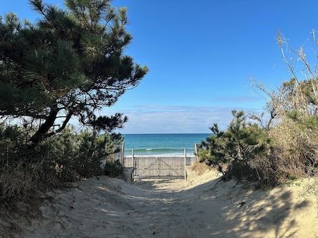 Beach. A quiet house nestled between the sea and the coun / Fukutsu City Fukuoka