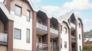 Fassade der Unterkunft