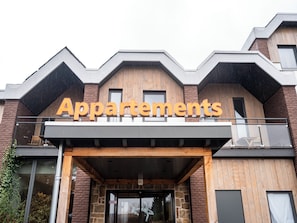 Fassade der Unterkunft