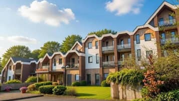 Appartamento Classic, balcone, vista giardino | Esterni