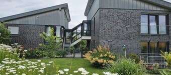 Apartment 'Am Naturpark Terra Vita' with Private Garden, Wi-Fi, and Air Conditioning