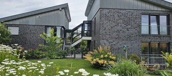 Apartment 'Am Naturpark Terra Vita' with Private Garden, Wi-Fi, and Air Conditioning