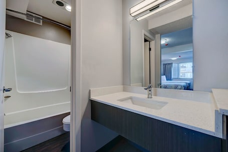 Bathroom. Studio6 Rock Springs, WY - Flaming Gorge