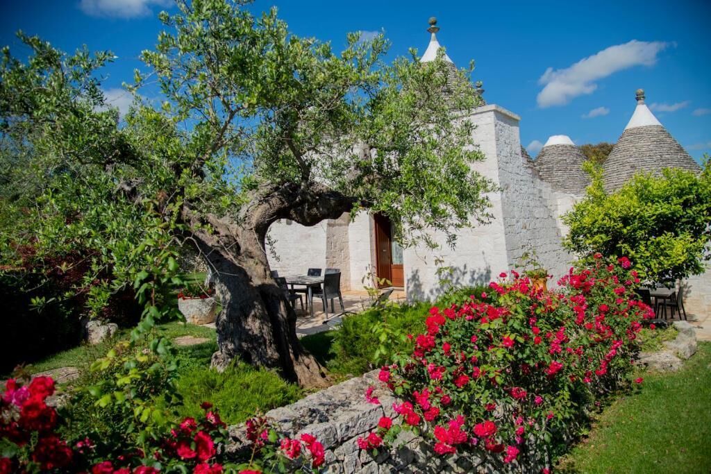 Maison Classique, patio, vue cour intérieure (Trullo Ulivo) | Terrasse/Patio