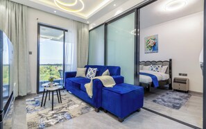 1 bedroom, iron/ironing board, free WiFi, bed sheets - Modern Apartment w/great view,pool and gym,5 mins walk to the shopping centre (Nairobi)