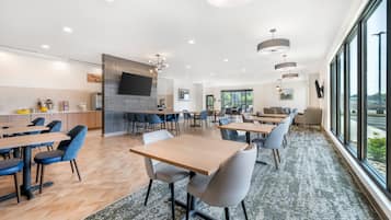 Sitteområde i lobbyen