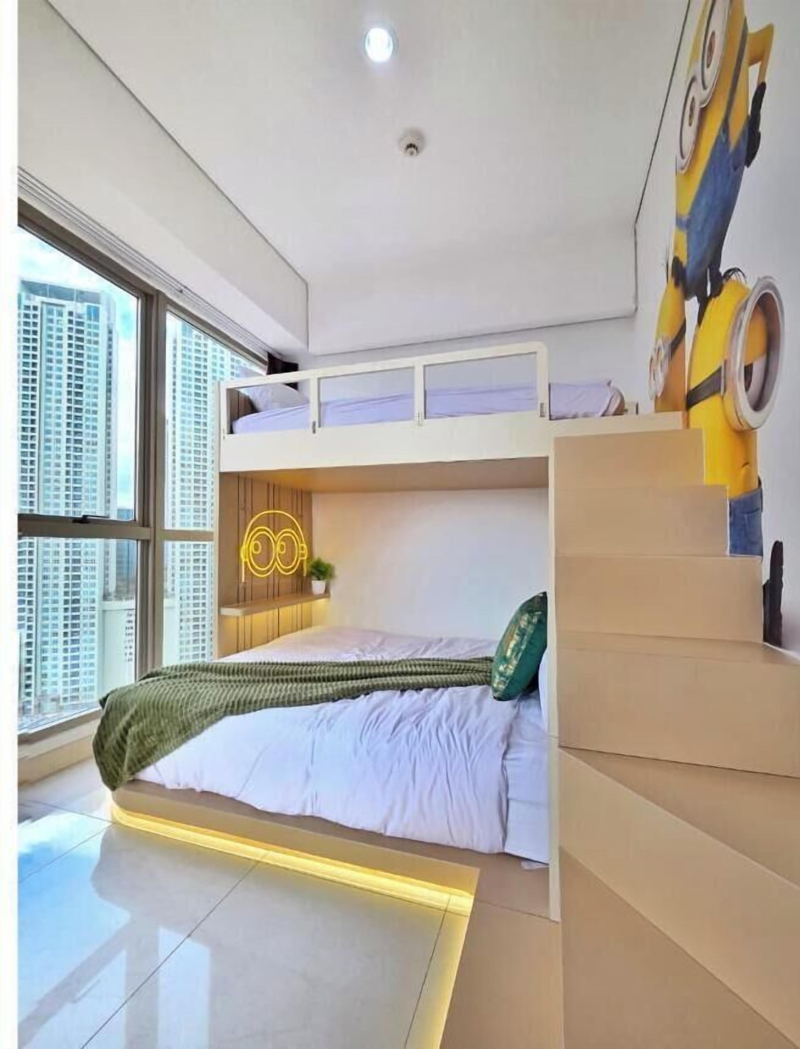 Apartemen, 2 kamar tidur, pemandangan kota