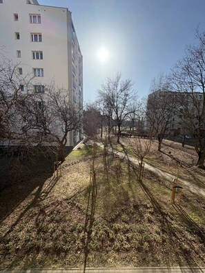 Exterior - Lumina apart with balcony in Warsaw (Warszawa)